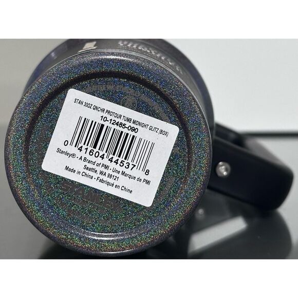 STANLEY QUENCHER PROTOUR‎ FLIP STRAW 30OZ TUMBLER, MIDNIGHT GLITZ - Picture 5 of 5